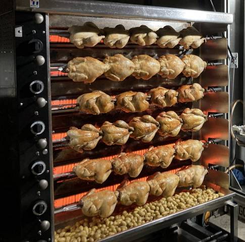 Poulet rti (moyen)